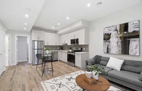 Custom Infill in North Haven Calgary – basement 1