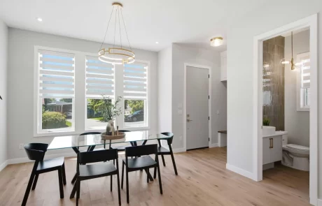 Custom Infill in North Haven Calgary – dining room
