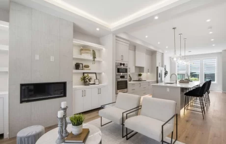 Custom Infill in North Haven Calgary – living room 3