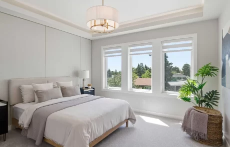Custom Infill in North Haven Calgary – master bedroom 1
