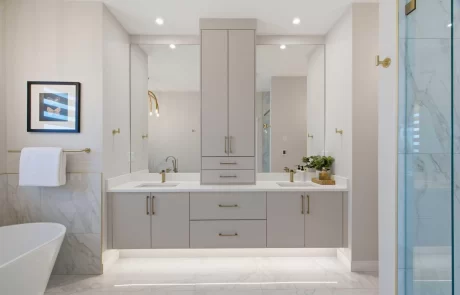 Custom Infill in North Haven Calgary – master ensuite 1